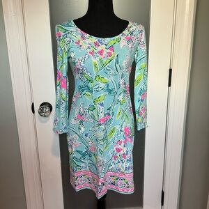 Lilly Pulitzer Multicolor Long Sleeve Dress